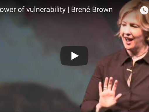 TED Talk: “The Power of Vulnerability”